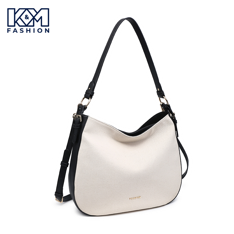 KM230819 - Hobo Bags Cotton Fabric Designer Women Ladies Luxury Top Quality Custom Hand Bag