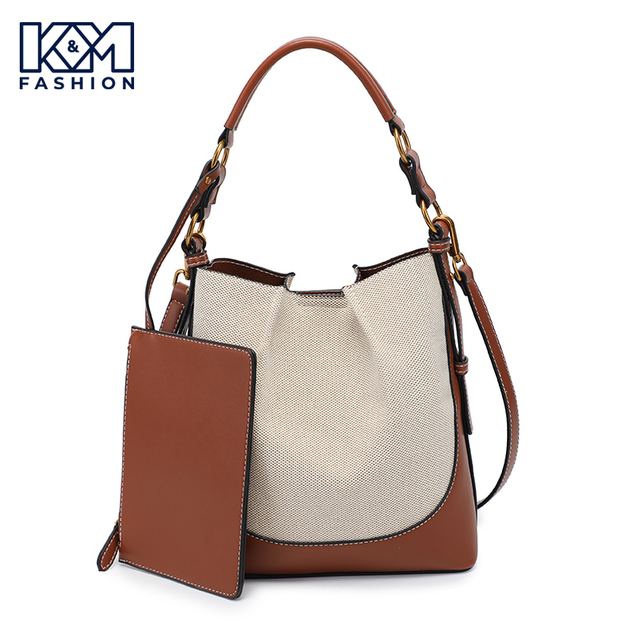 KM 2404823 - Bucket Bags Fabric Designer Women Ladies Luxury Top Quality Custom Hand Bag