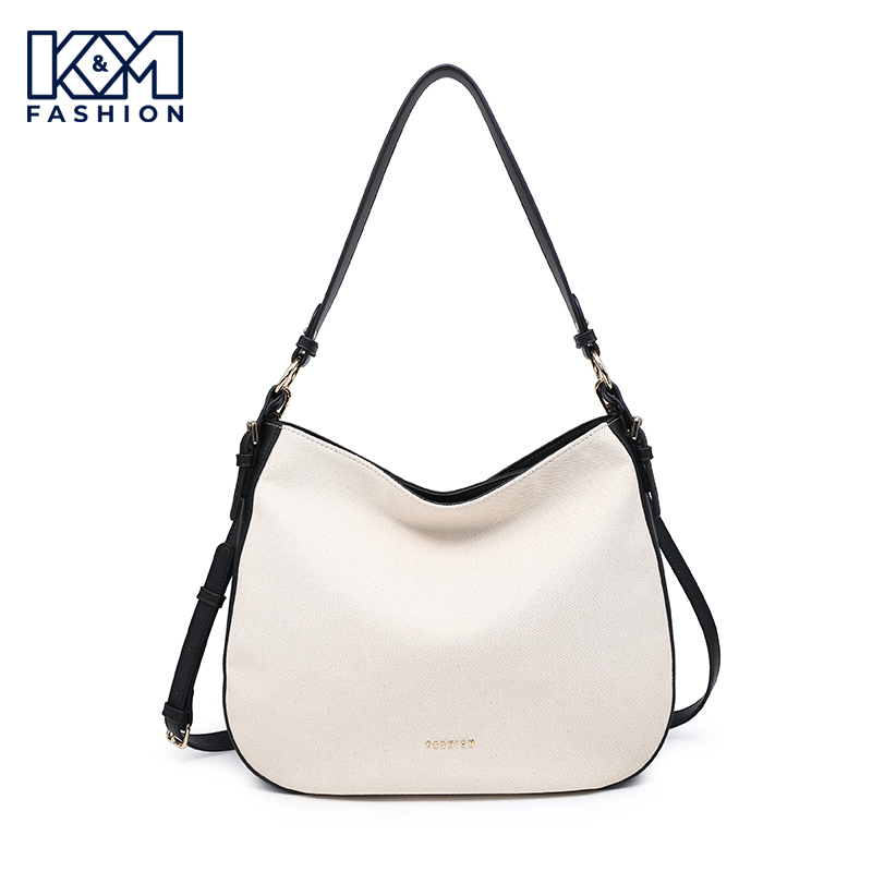 KM230819 - Hobo Bags Cotton Fabric Designer Women Ladies Luxury Top Quality Custom Hand Bag