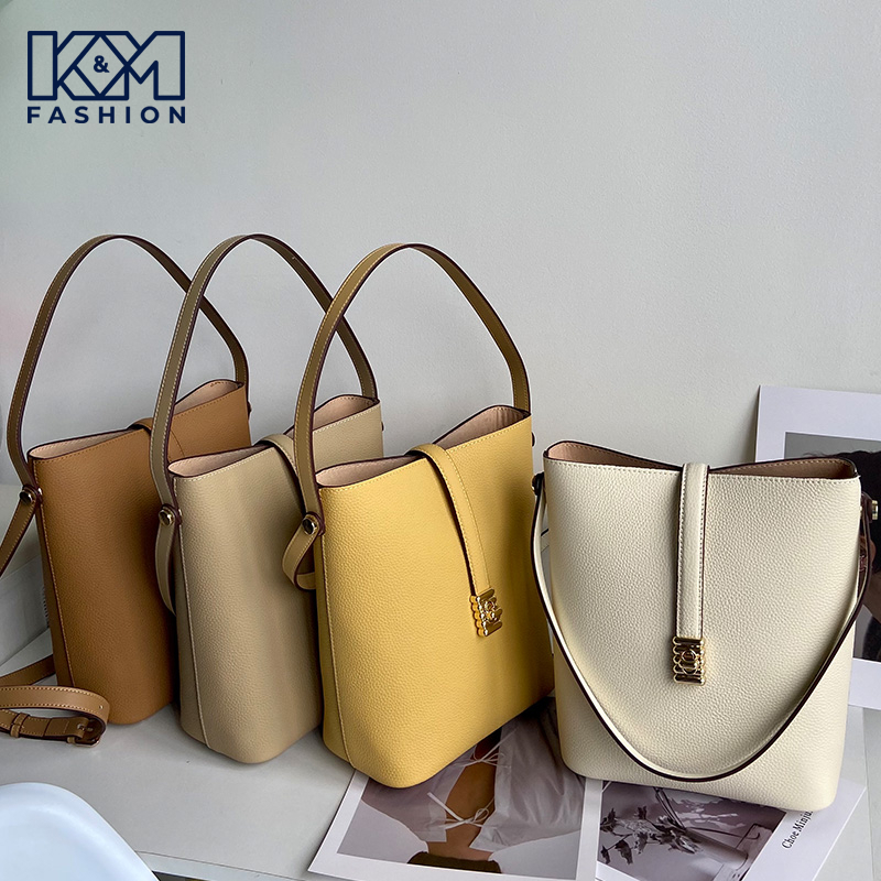 KM9036 - Bucket Bag Handbag Bags Leather Designer Women Ladies Luxury Top Quality Custom Hand Bag