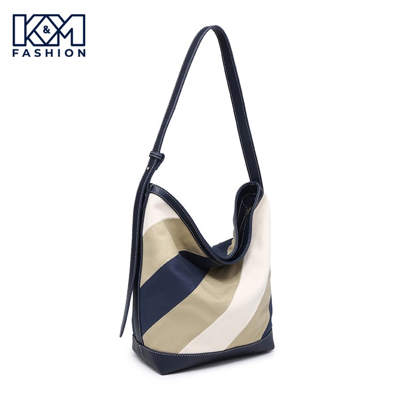KM230845 - Hobo Bags Cotton Fabric Designer Women Ladies Luxury Top Quality Custom Hand Bag