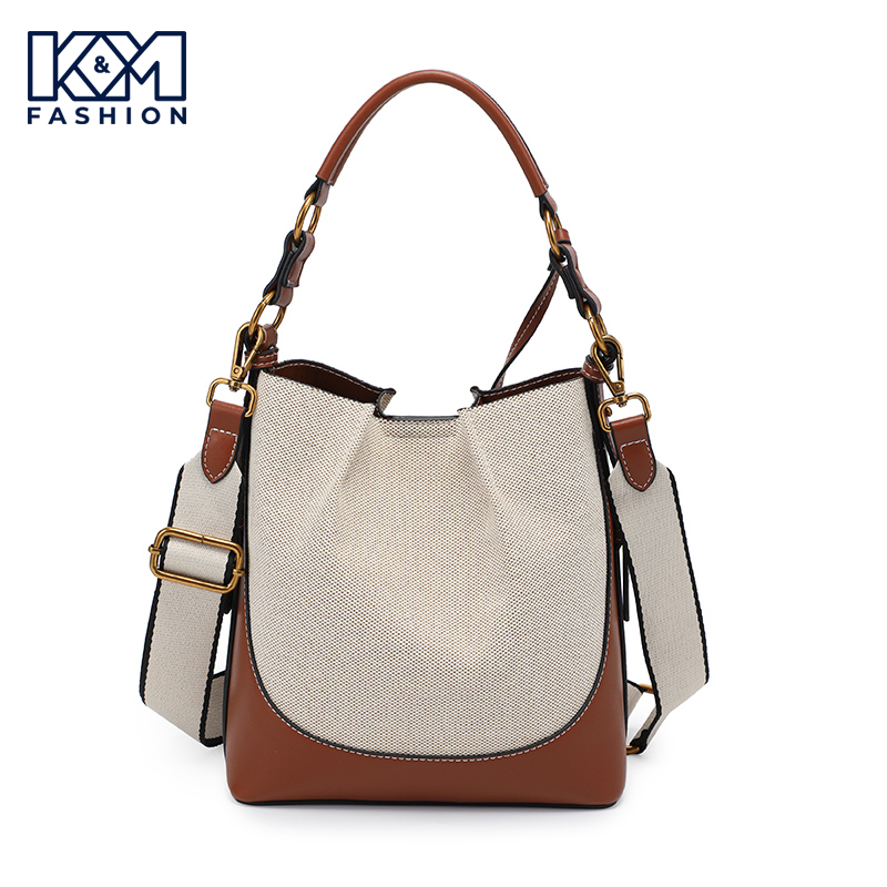 KM 2404823 - Bucket Bags Fabric Designer Women Ladies Luxury Top Quality Custom Hand Bag