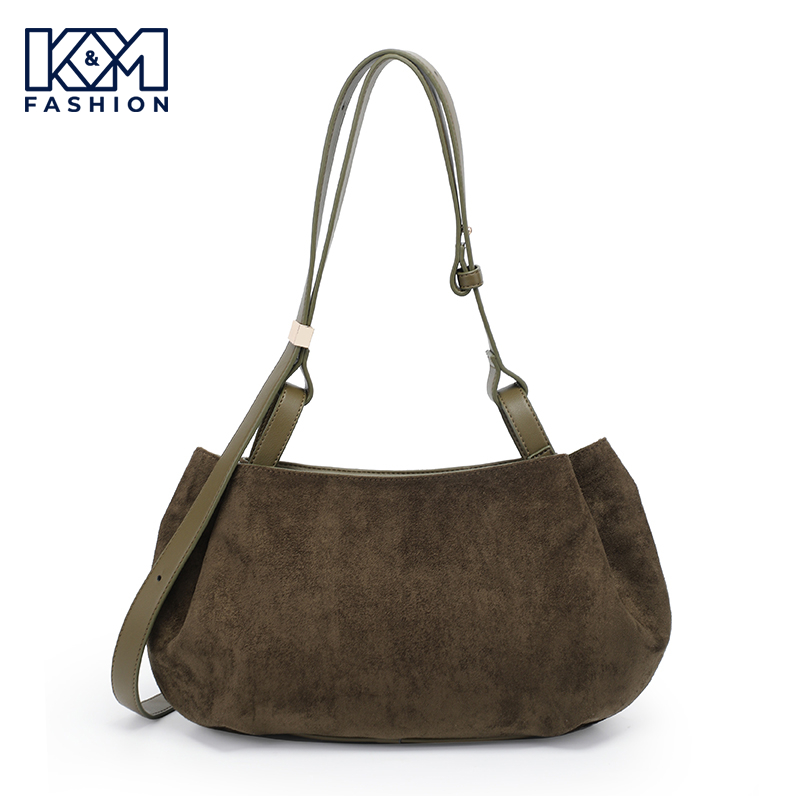 KM2403627 - Hobo Bags Suede Designer Women Ladies Luxury Top Quality Custom Hand Bag