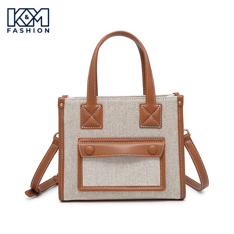 KM230607 - Tote Bags Fabric Designer Women Ladies Luxury Top Quality Custom Hand Bag