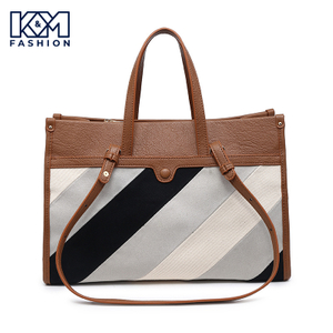 KM230738-R1 - Tote Bags Cotton Fabric Designer Women Ladies Luxury Top Quality Custom Hand Bag