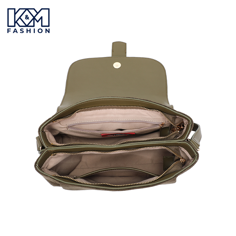 KM2404806 - Crossbody Bags Suede Designer Women Ladies Luxury Top Quality Custom Hand Bag ,Studded