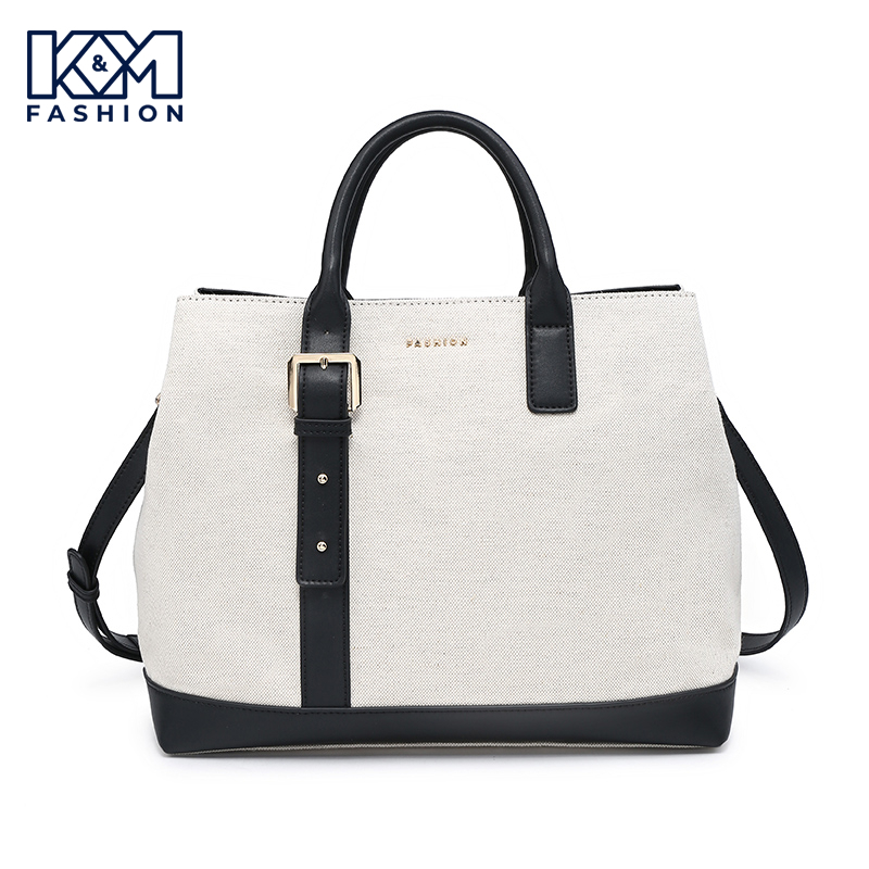 KM230820 - Hand Bags Cotton Fabric Designer Women Ladies Luxury Top Quality Custom Hand Bag