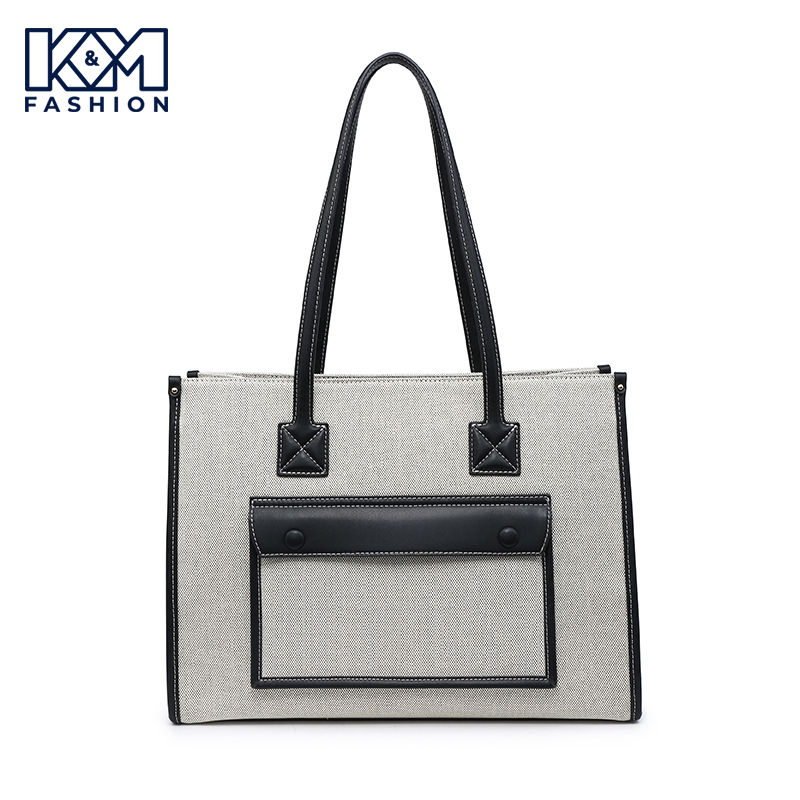KM230606 - Tote Bags Fabric Designer Women Ladies Luxury Top Quality Custom Hand Bag