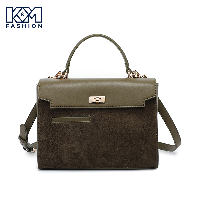 KM2404611- Hand Bags Suede Designer Women Ladies Luxury Top Quality Custom Hand Bag