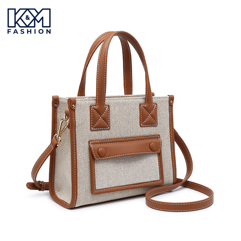 KM230607 - Tote Bags Fabric Designer Women Ladies Luxury Top Quality Custom Hand Bag