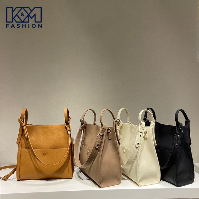KM9120 - Handbag Bags Leather Designer Women Ladies Luxury Top Quality Custom Hand Bag