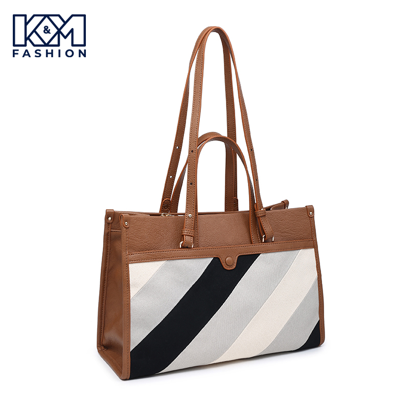 KM230738-R1 - Tote Bags Cotton Fabric Designer Women Ladies Luxury Top Quality Custom Hand Bag
