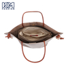KM2404802 - Double Bags Leather Designer Women Ladies Luxury Top Quality Custom Hand Bag / Set