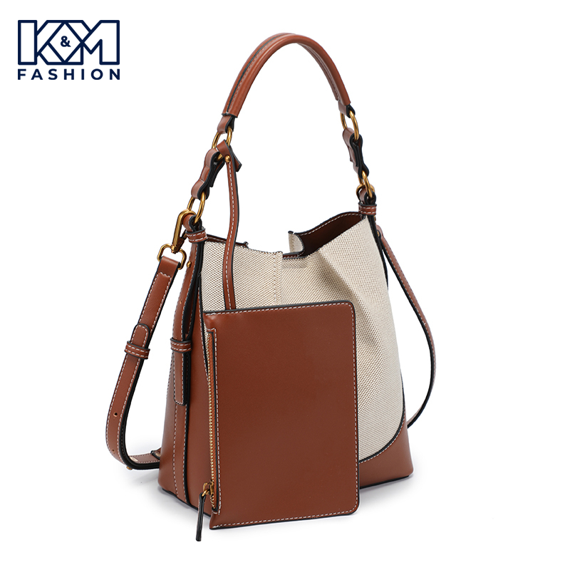 KM 2404823 - Bucket Bags Fabric Designer Women Ladies Luxury Top Quality Custom Hand Bag